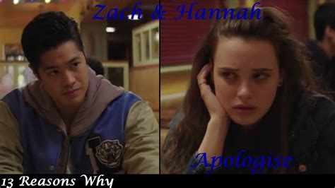 Apologise Hannah And Zach 13 Reasons Why Season 2 Youtube