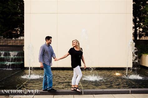 Uptown Engagement Session Wedding Photographers In Charlotte