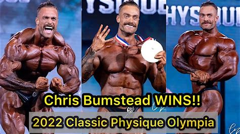 Chris Bumstead Wins 4th Consecutive Olympia Title Youtube