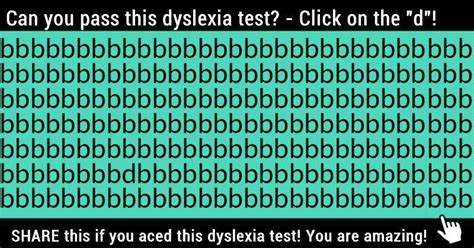 Can You Pass This Dyslexia Test