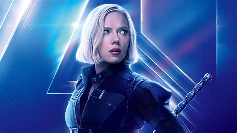 Black Widow In Avengers Infinity War Scarlett Johansson 4k 8k