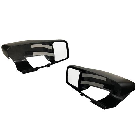K Source Fit System 80710 Snap On Black Towing Mirror For Dodge Ram 15