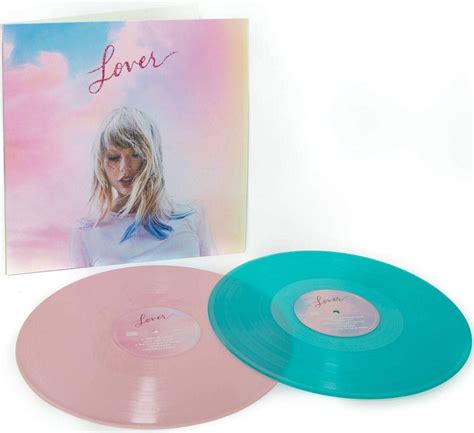 Download Taylor Swift Lover Pink And Blue 2lp Vinyl 2019 Hi Res