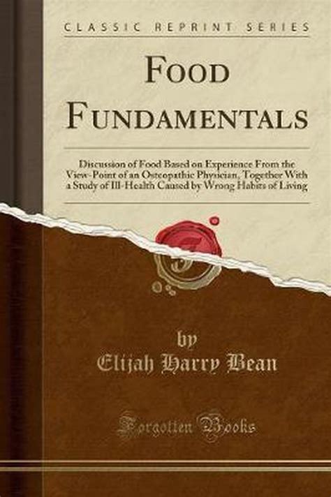 Food Fundamentals Elijah Harry Bean 9781334179587 Boeken