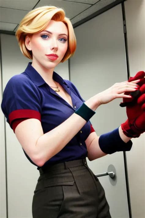 Dopamine Girl Scarlett Johansson Giving A Handjob Pobxlnbrbl