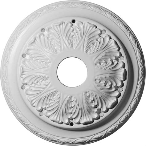 Medallions are easy to install and low in cost. Ekena Millwork 13-3/4 in. Asa Ceiling Medallion-CM13AS ...