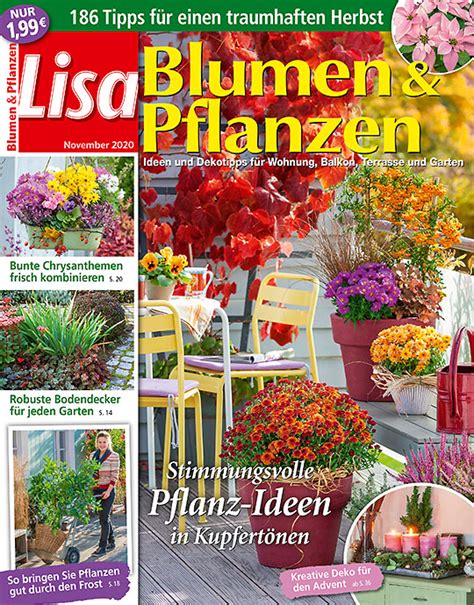 Maybe you would like to learn more about one of these? Mein schöner Garten | Alle Aboarten von Lisa Blumen ...