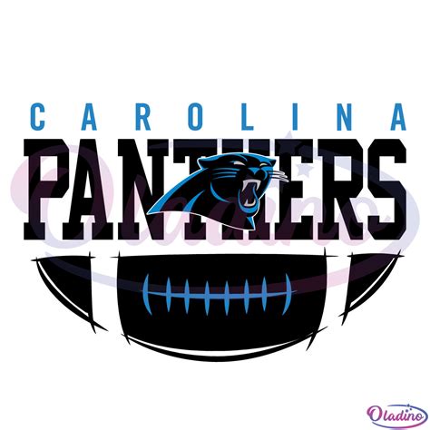 Carolina Panthers Svg Nfl Svg Football Svg File Footb