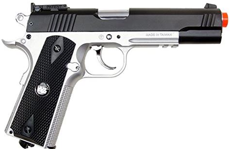 500 Fps New Wg Airsoft Full Metal M 1911 Gas Co2 Hand Gun Pistol W 6mm