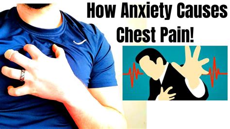 How Anxiety Causes Chest Pain Youtube