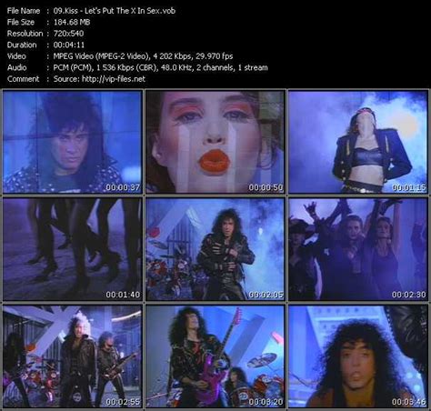 Lets Put The X In Sex Video Song By Kiss Performing Download Or