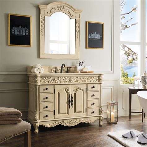See more ideas about bathroom furniture, bathroom decor, rustic. James Martin Furniture Parchment 48" Single Light Wood ...