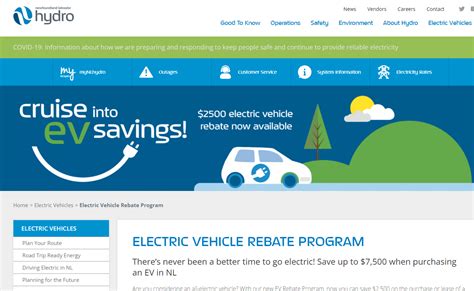 Canadian Electric Car Rebate