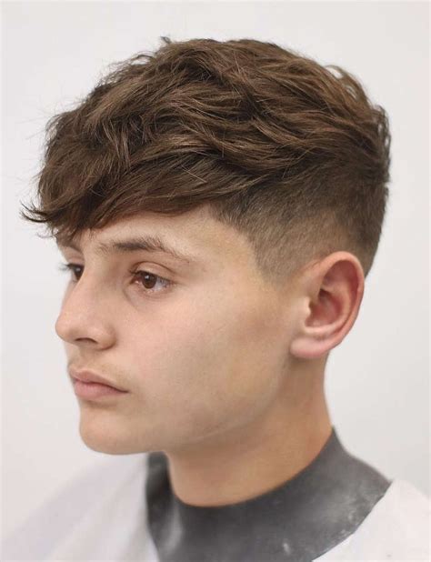 Boys Hairstyles With Fringe Wavy Haircut
