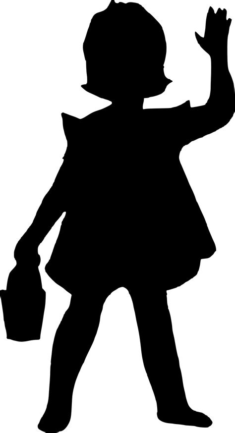 20 Girl Silhouette Png Transparent