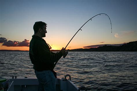 Fishing At Dusk The Fishing Website