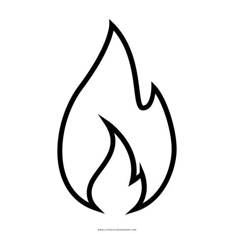 Llamas De Fuego Para Dibujar Fuego Llama Aislado Conjunto De Iconos