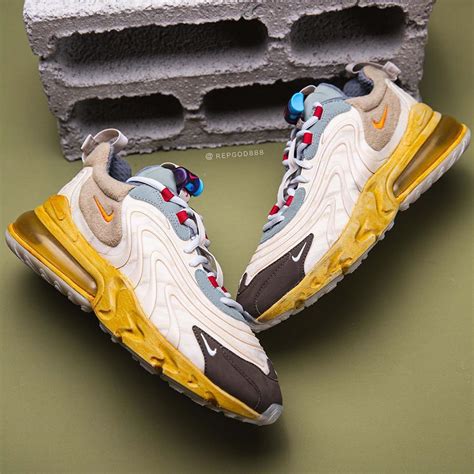 Travis Scott X Nike Air Max 270 React Set To Release In March 2020