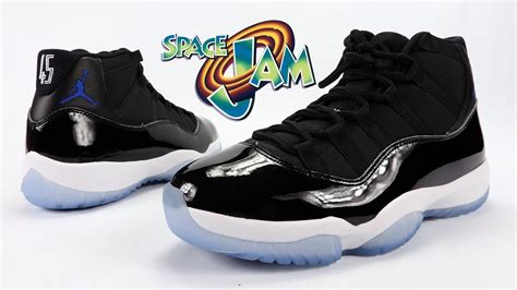 Its patent leather shine spoke of aerodynamics while embodying an informal elegance. Air Jordan 11 Space Jam 2016 Review + Unboxing - YouTube