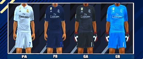 Pes 2018 fix lag solution. Real Madrid 2018/19 Kits PES PSP For Emulator PPSSPP ...