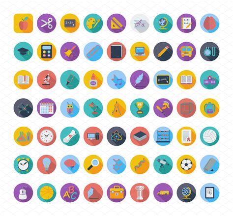 Education Icons Icons Creative Market