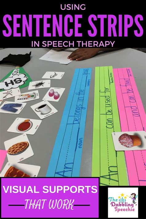 Although speech therapy alone would focus on fixing speech related problems like treating ones vocal pitch, volume. Using Sentence starter Strips In Speech Therapy ...