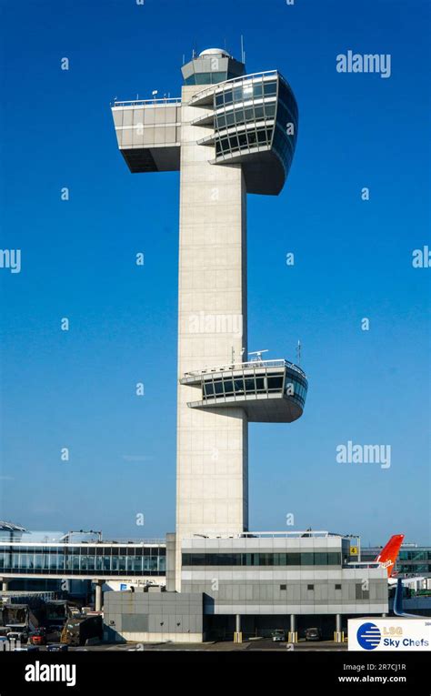 Queens Ny Usa June 1 2023 Air Traffic Control Tower At John F