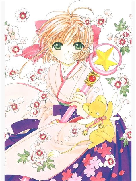 Cardcaptor Sakura Sakura Kinomoto Poster For Sale By Bunniesowo Redbubble