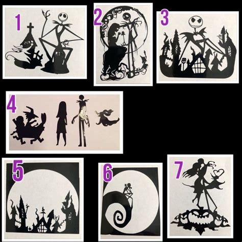 Nightmare Before Christmas Inspired Decals in 2020 ...