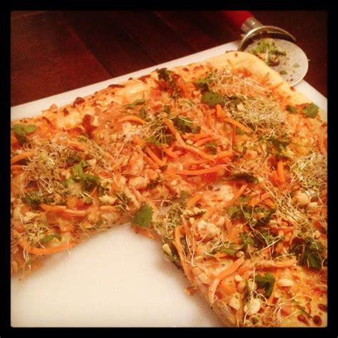They aren't complicated and are great be. Pioneer Woman's Thai Chicken Pizza | Thai chicken pizza ...