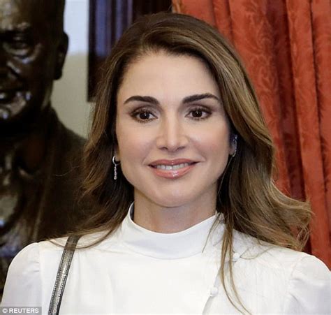 Queen Rania Attends Capitol Hill Meeting With Her Husband Daily Mail Online
