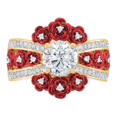A Bouquet Of Roses Diamond Ring