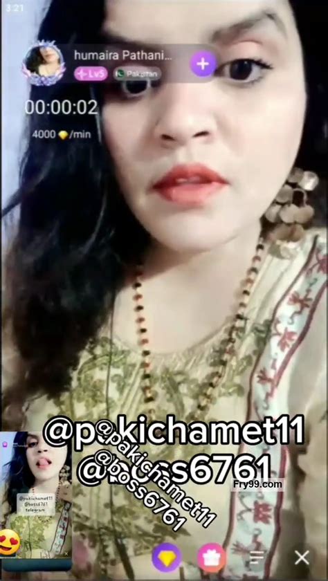 humaira pathani showing boobs on chamet live with face live streams tango instagram