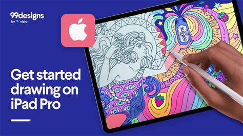How To Get Started Drawing On Ipad Pro Youtube