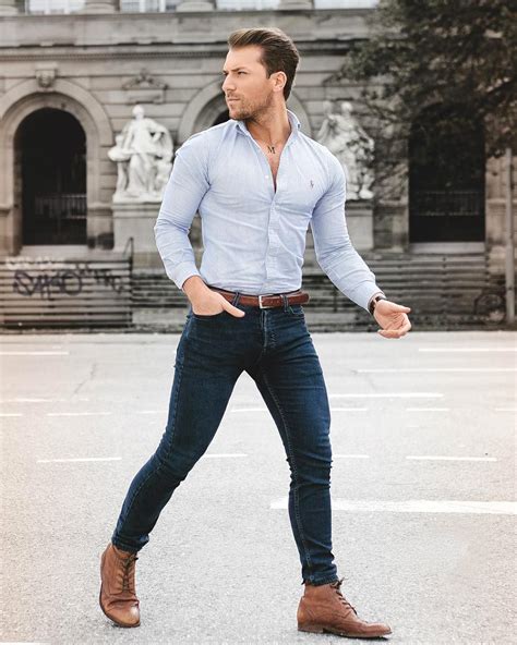 Different Ways Of Wearing Dress Shirt With Jeans Suits Expert Vlr Eng Br