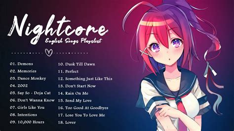 Nightcore Songs 2021 Top 20 Trending Nightcore Songs New Popular