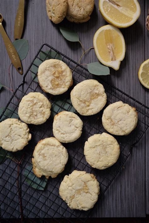Chewy Lemon Sugar Cookies Recipe Lemon Sugar Cookies Lemon Sugar