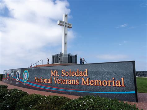 Mt Soledad National Veterans Memorial Above La Jolla — Ranch And Coast