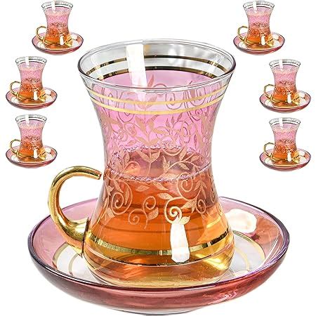 Buy Lav Turkish Tea Cups And Saucers Set Piece Turkish Tea Set