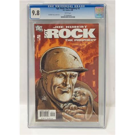 Dc Sgt Rock The Prophecy 2 Cgc Comic
