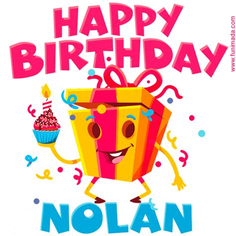 He is one of the few directors who can walk into a hollywood studio with an idea and come out with $ 200 million. Funny Happy Birthday Nolan GIF — Download on Funimada.com