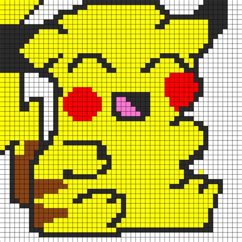 Pikachu Pixel Art 32x32 Garland Sp
