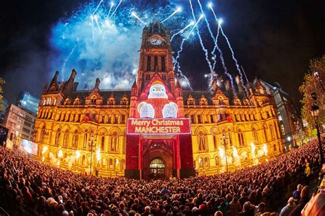 Manchester Christmas Lights Switch On 2015 Manchester Evening News