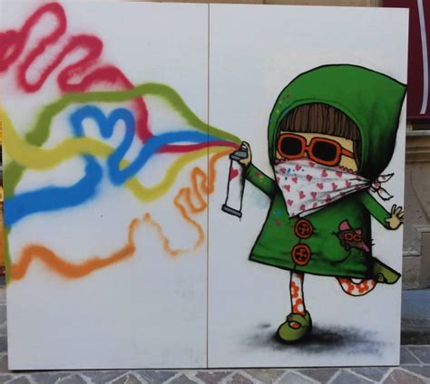 Dran French Street Artist Dran Uses His Art To Comment On Issues