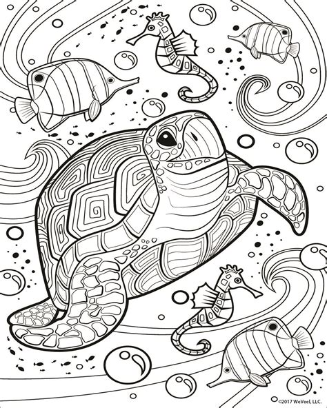 Cute Ocean Animal S Coloring Pages Coloring Pages