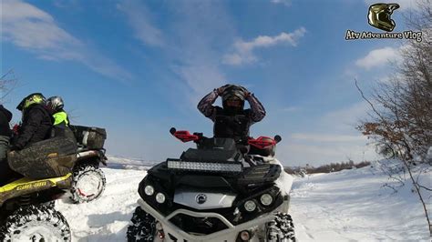 Can Am Atvs ️ Spring Deep Snow Ride 🤦 Struggle Ride 🤦 Youtube