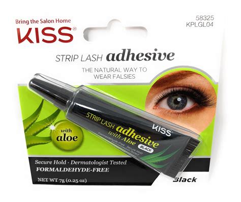 Amazon Com Kiss Strip Lash Adhesive Black Pack Beauty