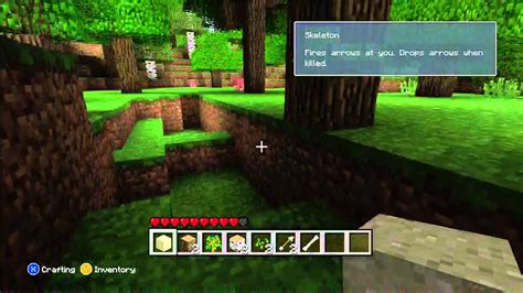 Minecraft Xbox 360 Gameplay Youtube