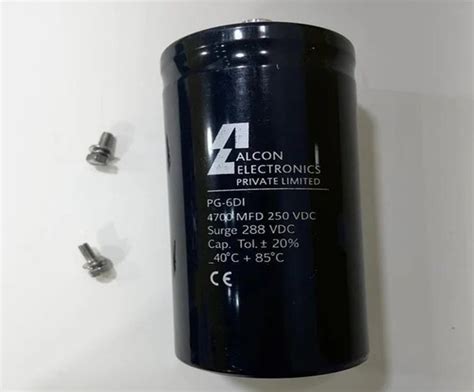 Pg Di Aluminum Electrolytic Capacitors At Rs Piece Alcon