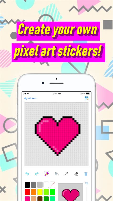 Stixel Pixel Art Stickers For Iphone 無料・ダウンロード